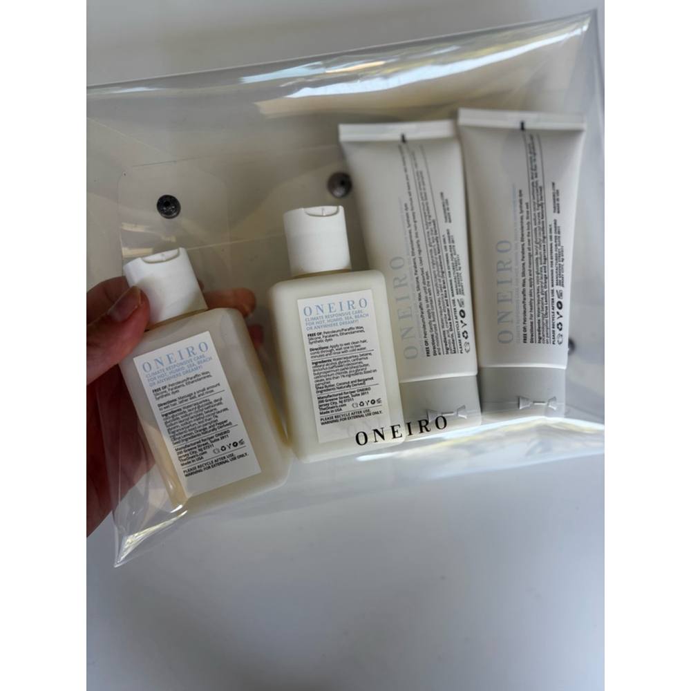 Oneiro Sunchasers Travel Set - Body Wash, Milk lotion, Shampoo, Conditioner - Picture 2 of 7